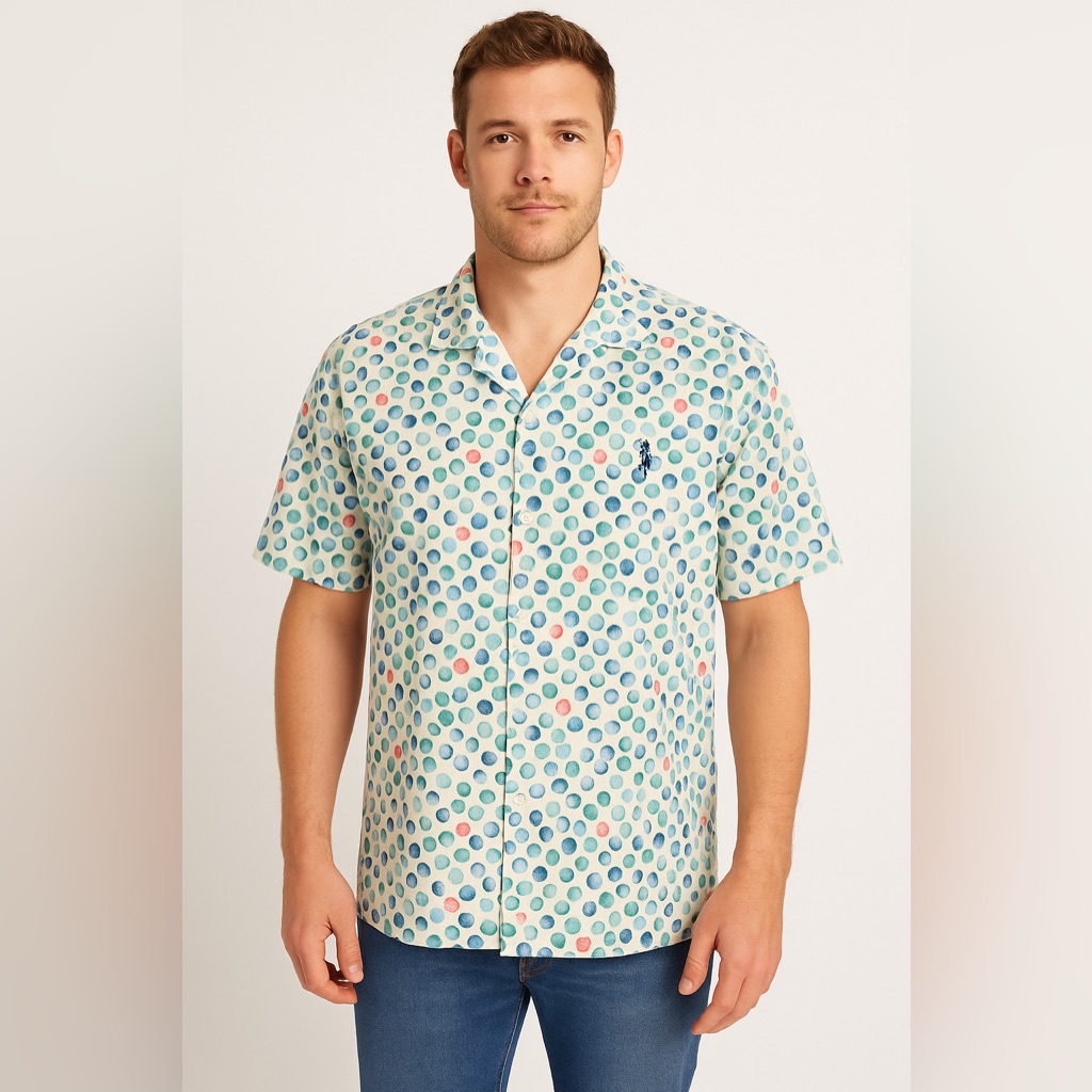 Penguin Button Down Shirt Sz M